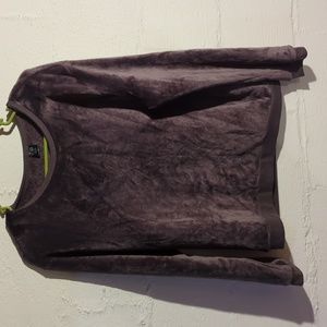 Cold Crush Gray Fuzzy Sweatshirt